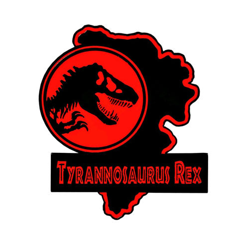 Jurassic Park - Tyrannosaurs Rex Map Enamel Pin