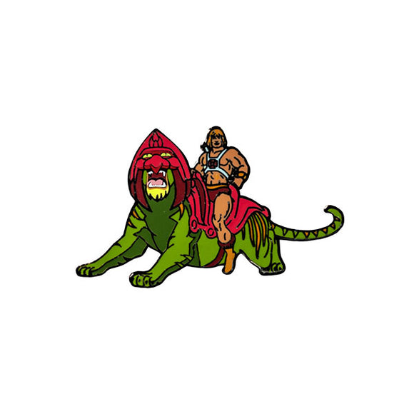 Masters of the Universe - He-man on Battle Cat Enamel Pin