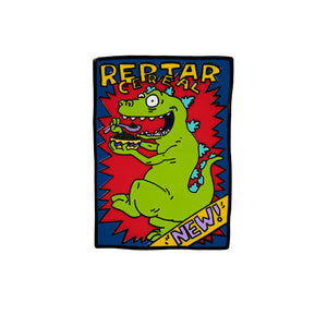 Rugrats - Reptar Cereal Glow Enamel Pin