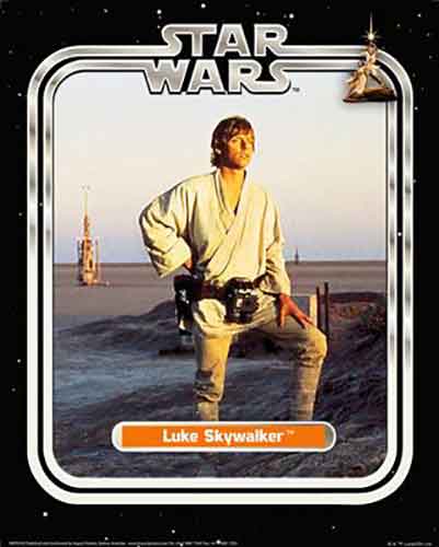 Star Wars Classic - Luke Limited Edition 40 x 50cm Art Print