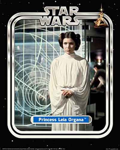 Star Wars Classic - Leia Limited Edition 40 x 50cm Art Print