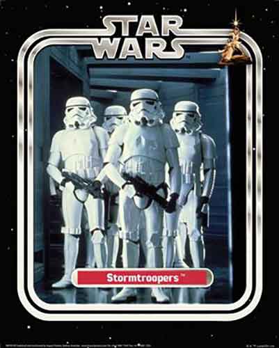 Star Wars Classic - Stormtroopers Limited Edition 40 x 50cm Art Print