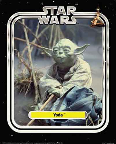 Star Wars Classic - Yoda Limited Edition 40 x 50cm Art Print