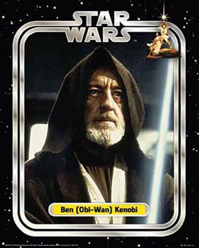 Star Wars Classic - Obi-Wan Kenobi Limited Edition 40 x 50cm Art Print