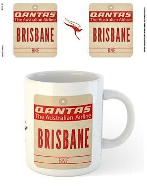 Qantas - Brisbane Destination Tag Mug