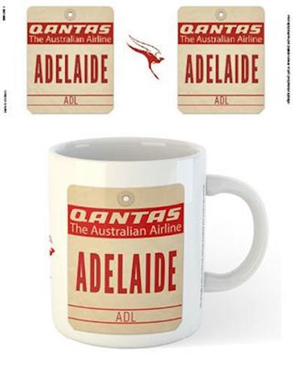 Qantas - Adelaide Destination Tag