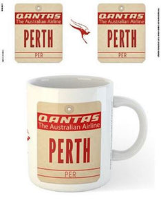 Qantas - Perth Destination Tag Mug