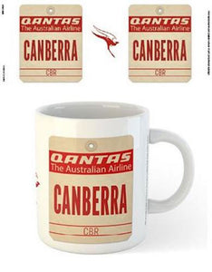 Qantas - Canberra Destination Tag Mug