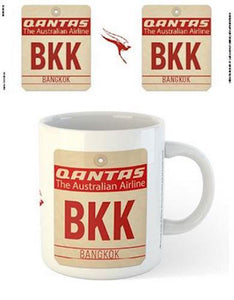Qantas - BKK Airport Code Tag Mug