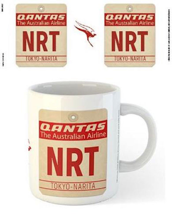 Qantas - NRT Airport Code Tag Mug