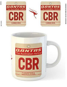 Qantas - CBR Airport Code Tag Mug