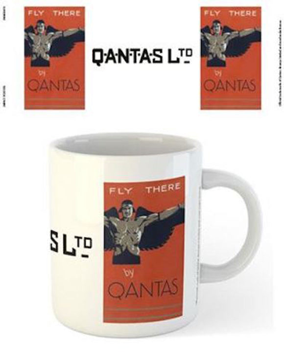 Qantas - Fly There by Qantas 1929 Mug