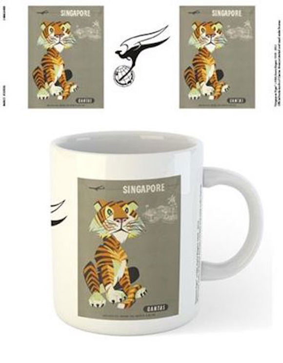 Qantas - Singapore Tiger Mug