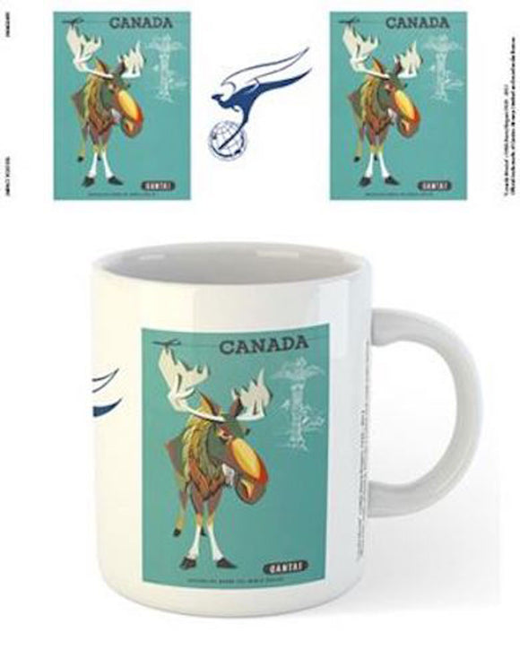 Qantas - Canada Moose Mug