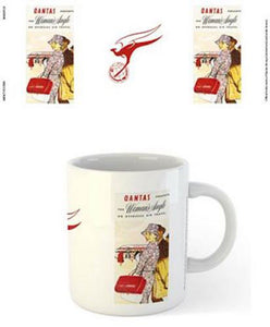 Qantas - Woman's Angle Boeing 707 Mug