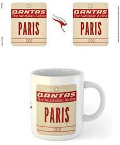 Qantas - Paris Destination Tag