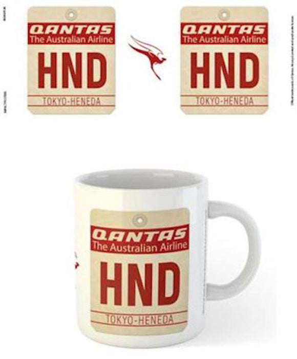 Qantas - HND Airport Code Tag Mug