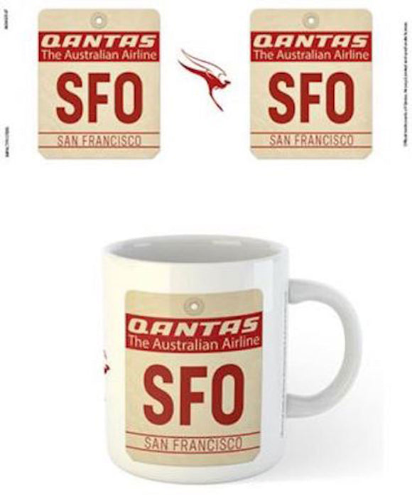 Qantas - SFO Destination Tag