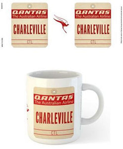 Qantas - Charleville Destination Tag Mug