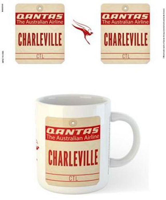 Qantas - Charleville Destination Tag Mug