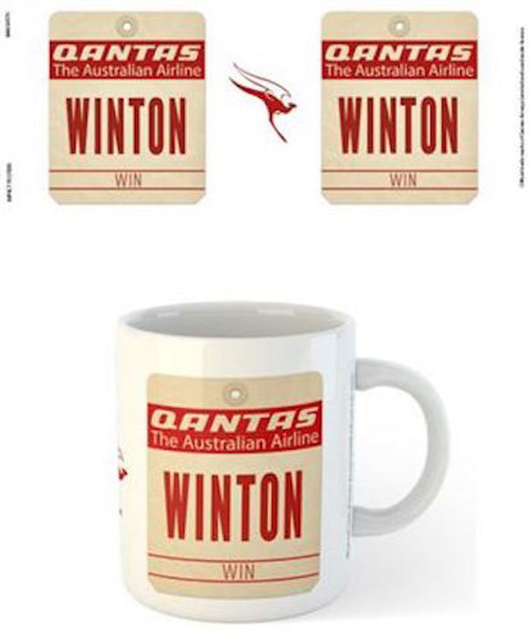 Qantas - Winton Destination Tag Mug