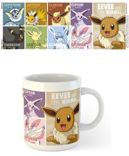 Pokemon - Eevee Evolutions Mug
