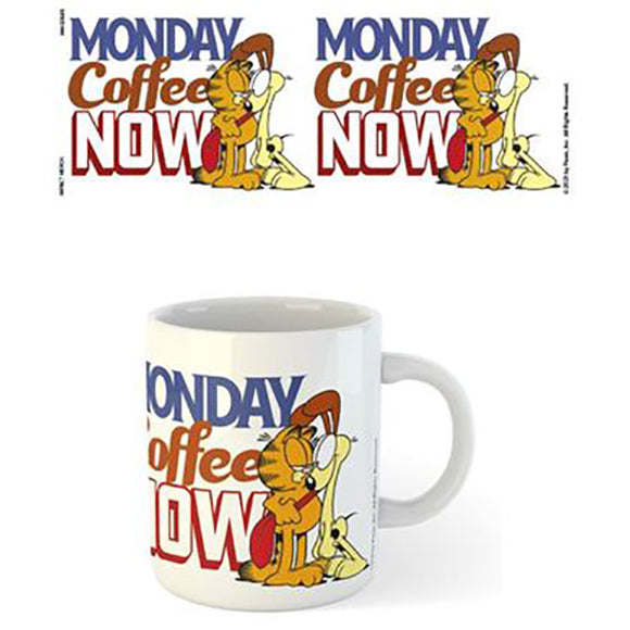 Garfield - Monday, Coffee, Now