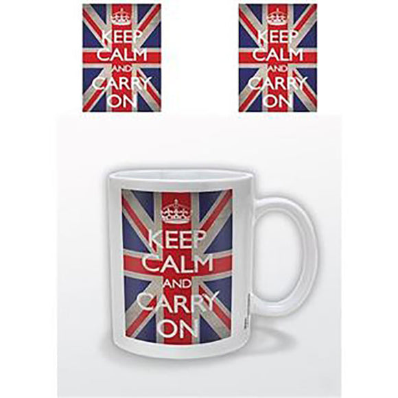 Keep Calm - Union Jack Mug