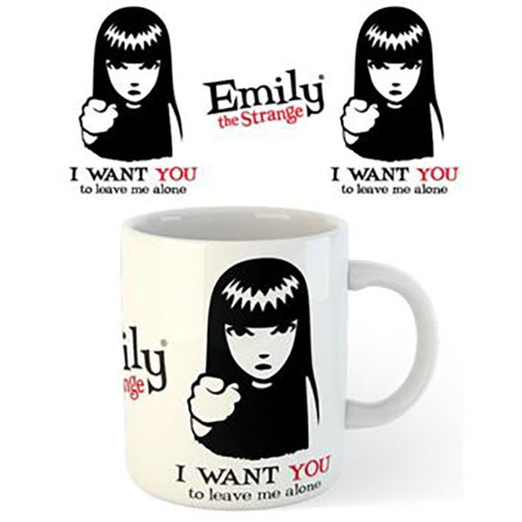 Emily The Strange - Leave me Alone Mug