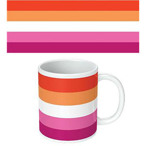 Pride - Lesbian Flag Wrap Mug