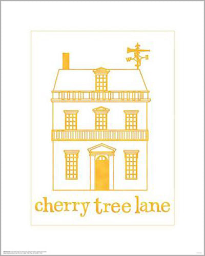 Mary Poppins Returns - Cherry Tree Lane 40 x 50cm Art Print