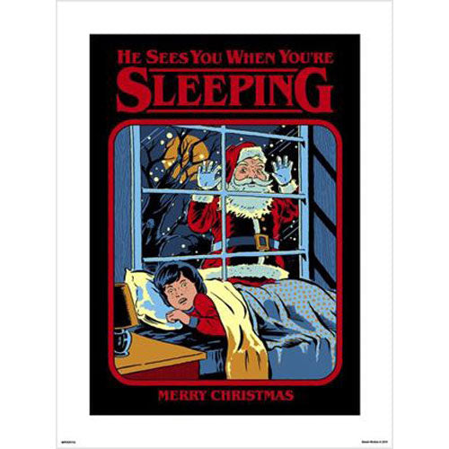 Steven Rhodes - Sleeping 30 x 40cm Art Print