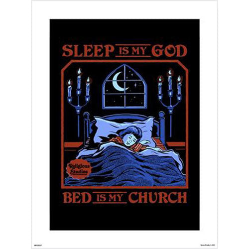 Steven Rhodes - Sleep Is My God 30 x 40cm Art Print