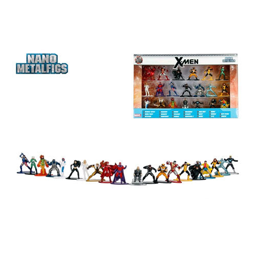 X-Men (Comics) Nano Metalfigs Die-Cast Mini Figures - Set of 20