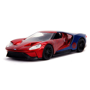 Marvel Comics - Spider-Man 2017 Ford GT 1:32 Hollywood Ride