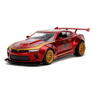 Marvel Comics - Iron Man 2016 Chevy Camaro SS 1:32 Scale Hollywood Ride Die-Cast Vehicle