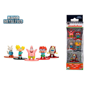 Nickelodeon Nano Metalfigs (A) Mini Figures - Set of 5