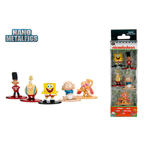 Nickelodeon Nano Metalfigs (B) Mini Figures - Set of 5