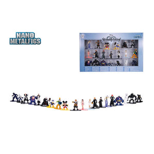 Kingdom Hearts Nano Metalfigs Die-Cast Mini Figures - Set of 20