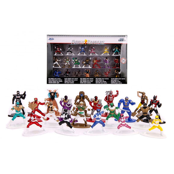 Power Rangers - Nano Metalfigs Mini Figures - Set of 20