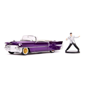 Elvis Presley - 1956 Cadillac El Dorado 1:24 with Figure Hollywood Ride Die-Cast Vehicle