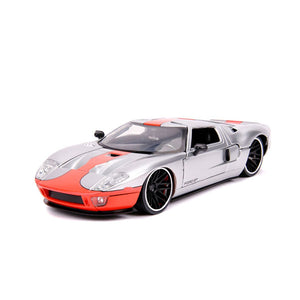 Big Time Muscle - Ford GT 2005 Silver 1:24 Scale Die-Cast Vehicle