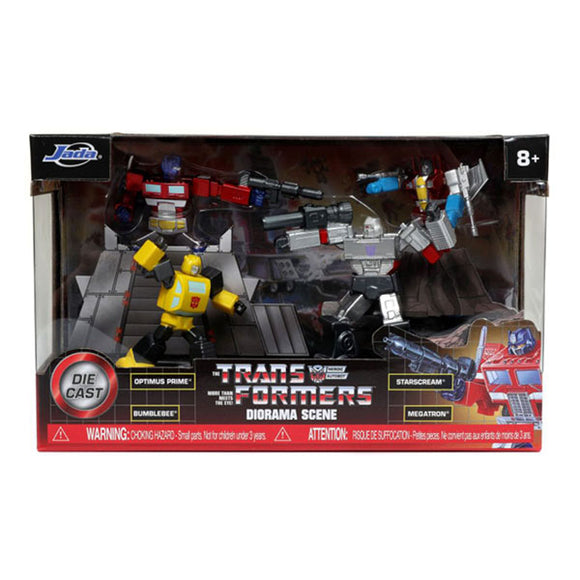 Transformers - Nano Metalfigs Diorama Scene Figure Set