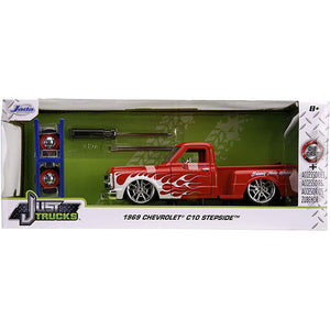 Just Trucks - 1969 Chevy C10 Stepside 1:24 Scale Die-Cast Vehicle