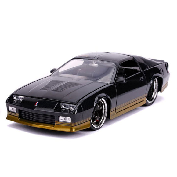 Big Time Muscle - Chevy Camaro 1985 Mellaic Black 1:24 Scale Die-Cast Vehicle