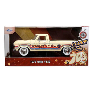 I Love The - 70's 1979 Ford F150 1:24 Scale Die-Cast Vehicle