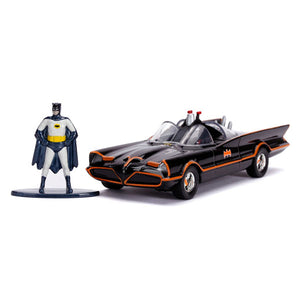 Batman (TV) - Batmobile with Figure 1:32 Scale Hollywood Ride Die-Cast Vehicle