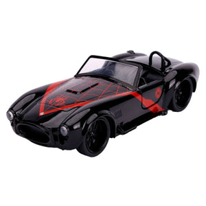 Marvel Comics - Miles Morales 1965 Shelby Cobra 1:32 Scale Hollywood Ride Die-Cast Vehicle