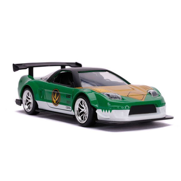 Power Rangers - '02 Honda NSX Type R Green 1:32 Scale Hollywood Ride Die-Cast Vehicle