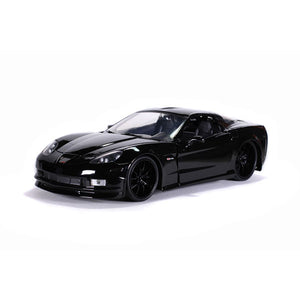 Big Time Muscle - Chevy Corvette 2006 Black 1:24 Scale Die-Cast Vehicle